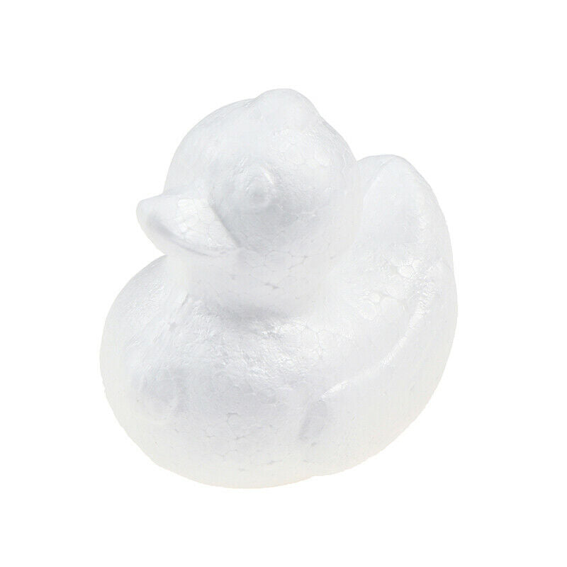 1pc Polystyrene Styrofoam Modeling duck White Foam DIY Craft