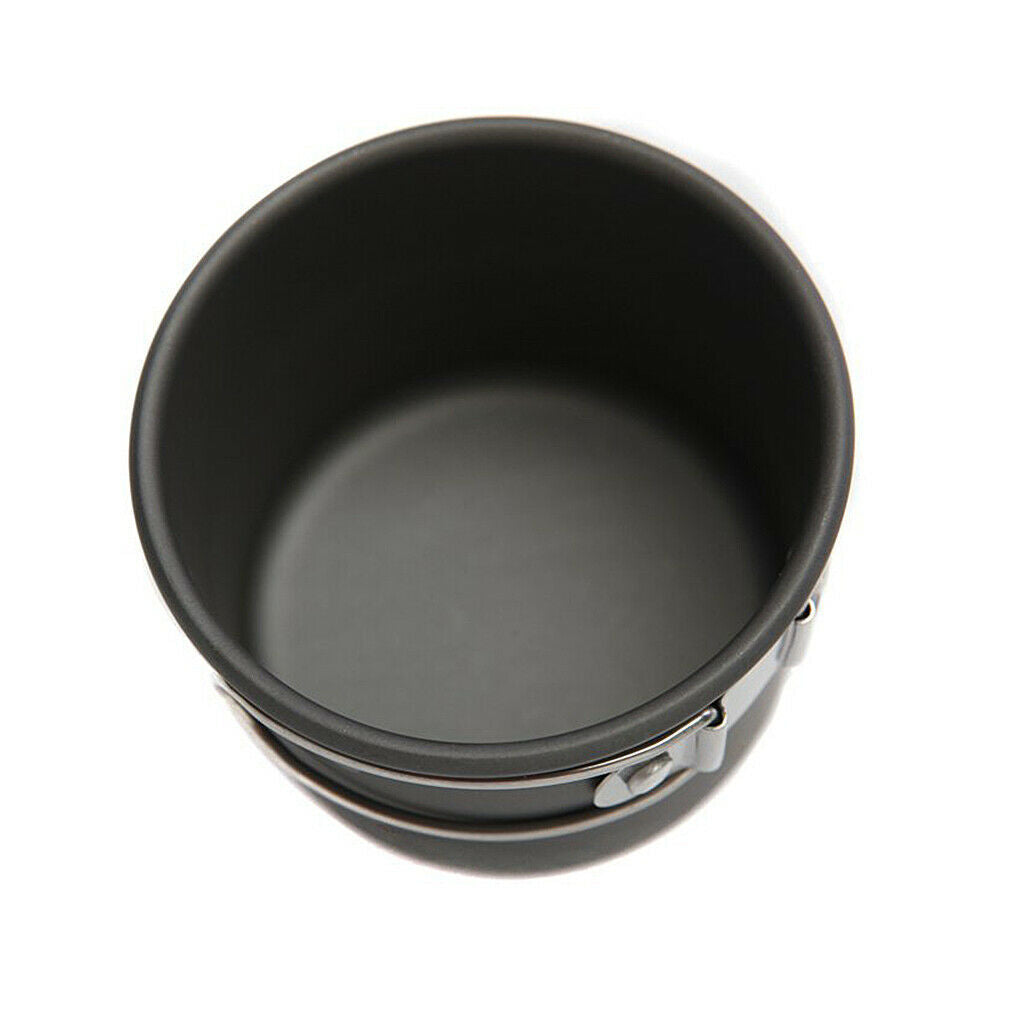 1.6L Aluminum Alloy Water Boiling Cooking Pot Tea Kettle + 2pcs 150ml Coffee Cup