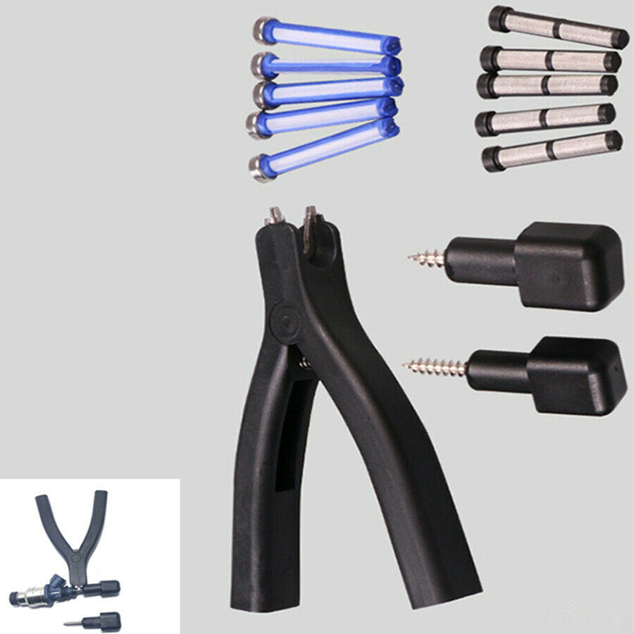 For Car Gasoline Fuel Injector Repair Plier Wrench Micro Filter Remove Tool Kit