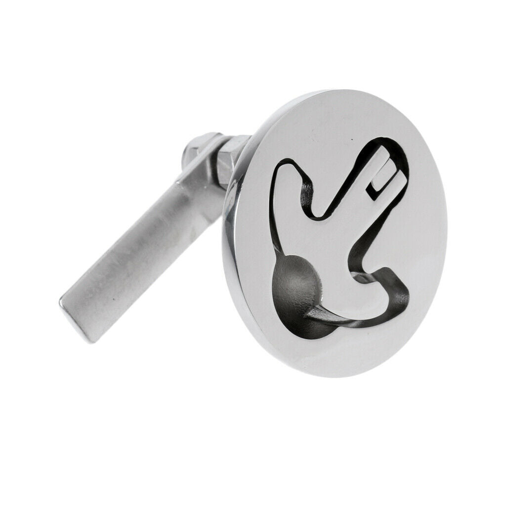 Boat Hatch Latch Turnstile Lifting Handle 2 "heavy Duty 316 Stainless Steel