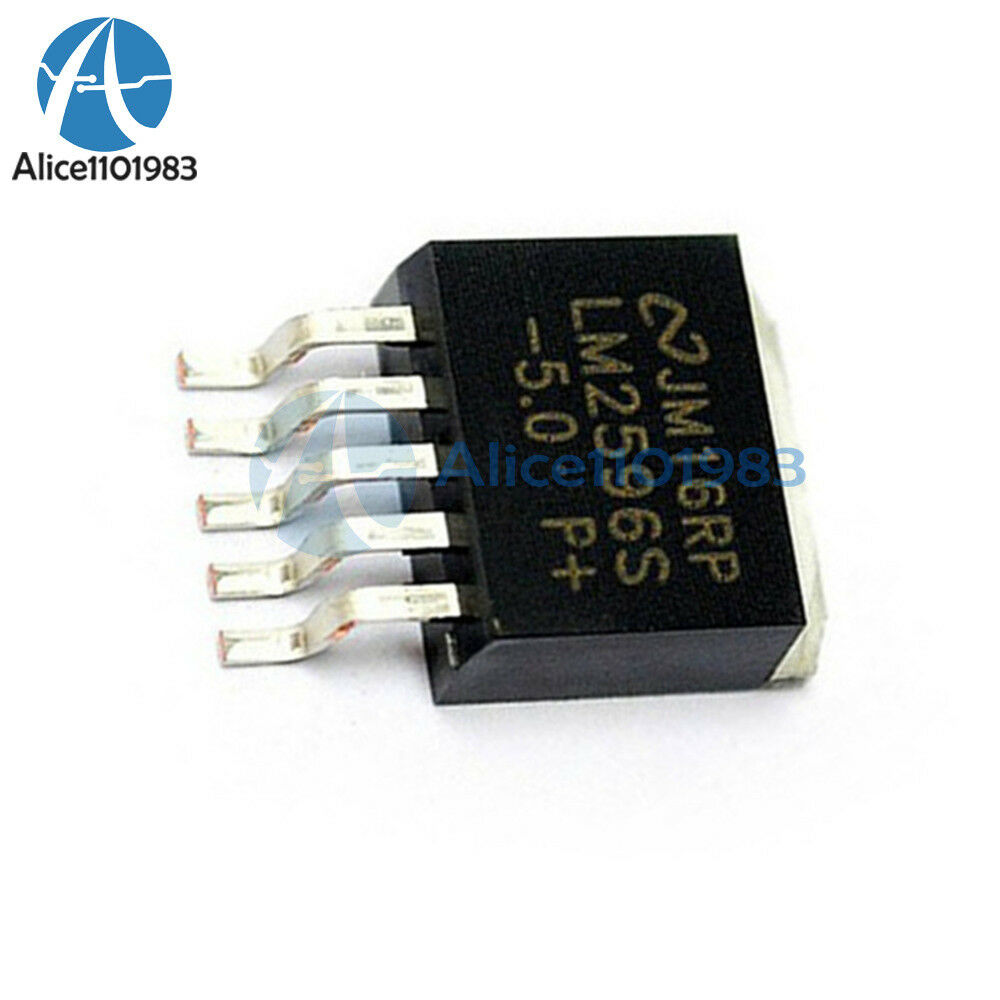 5PCS NSC LM2596S-5.0 LM2596 TO-263 Voltage Regulator IC NEW