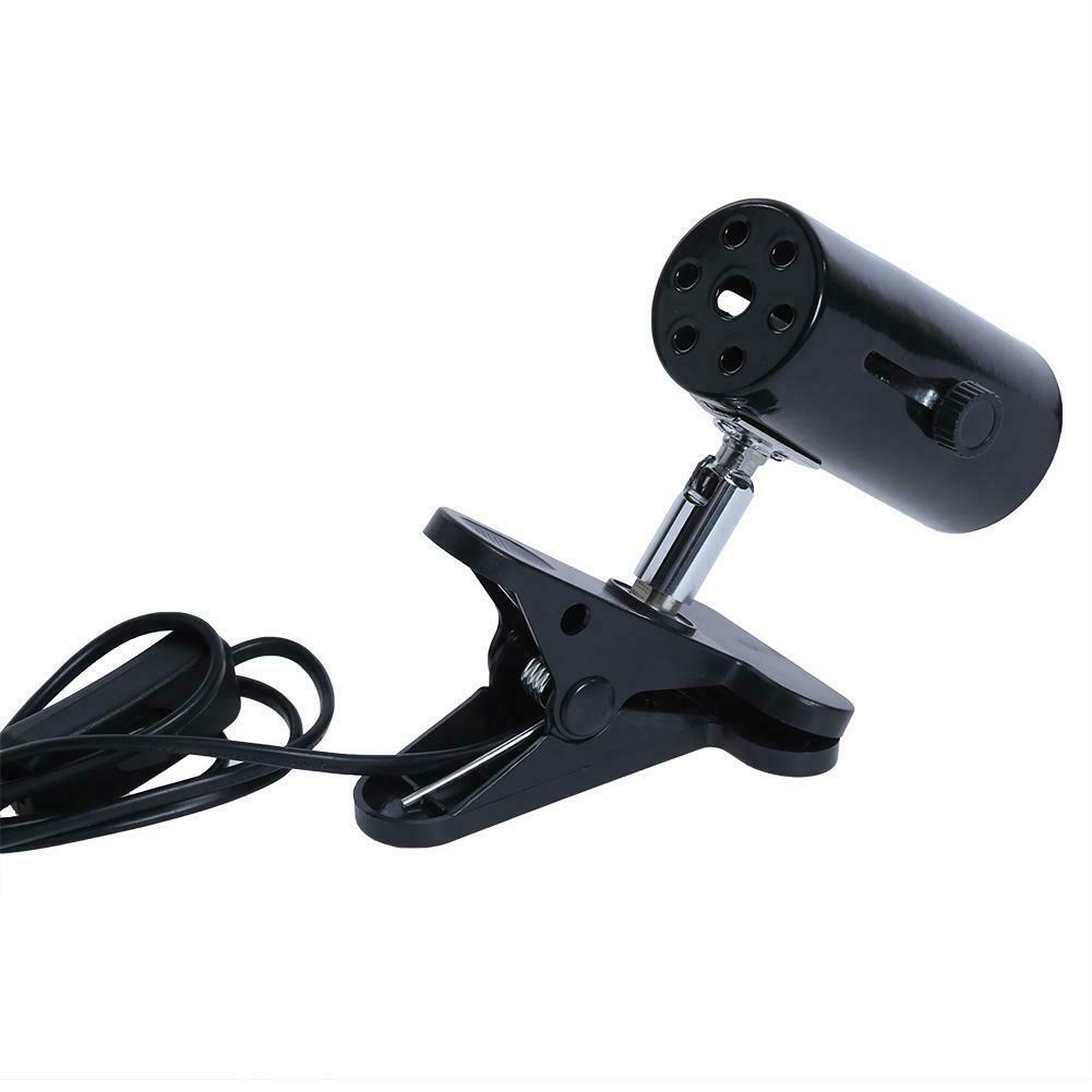 300W Metal Ceramic Heat UV UVB Lamp Light Holder Clamp Brooder Reptile US @