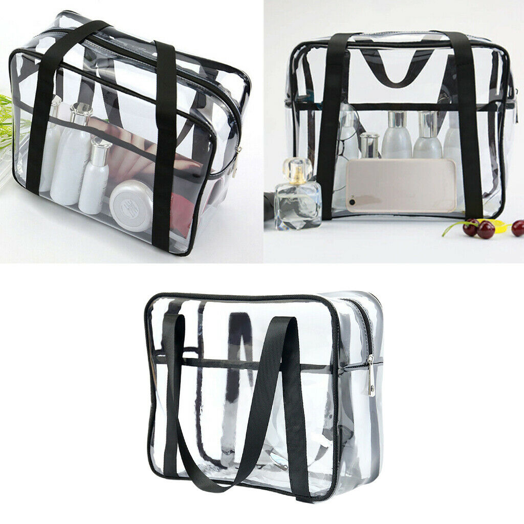 Transparent Tote Bag Transparent PVC Makeup Bags Handbag