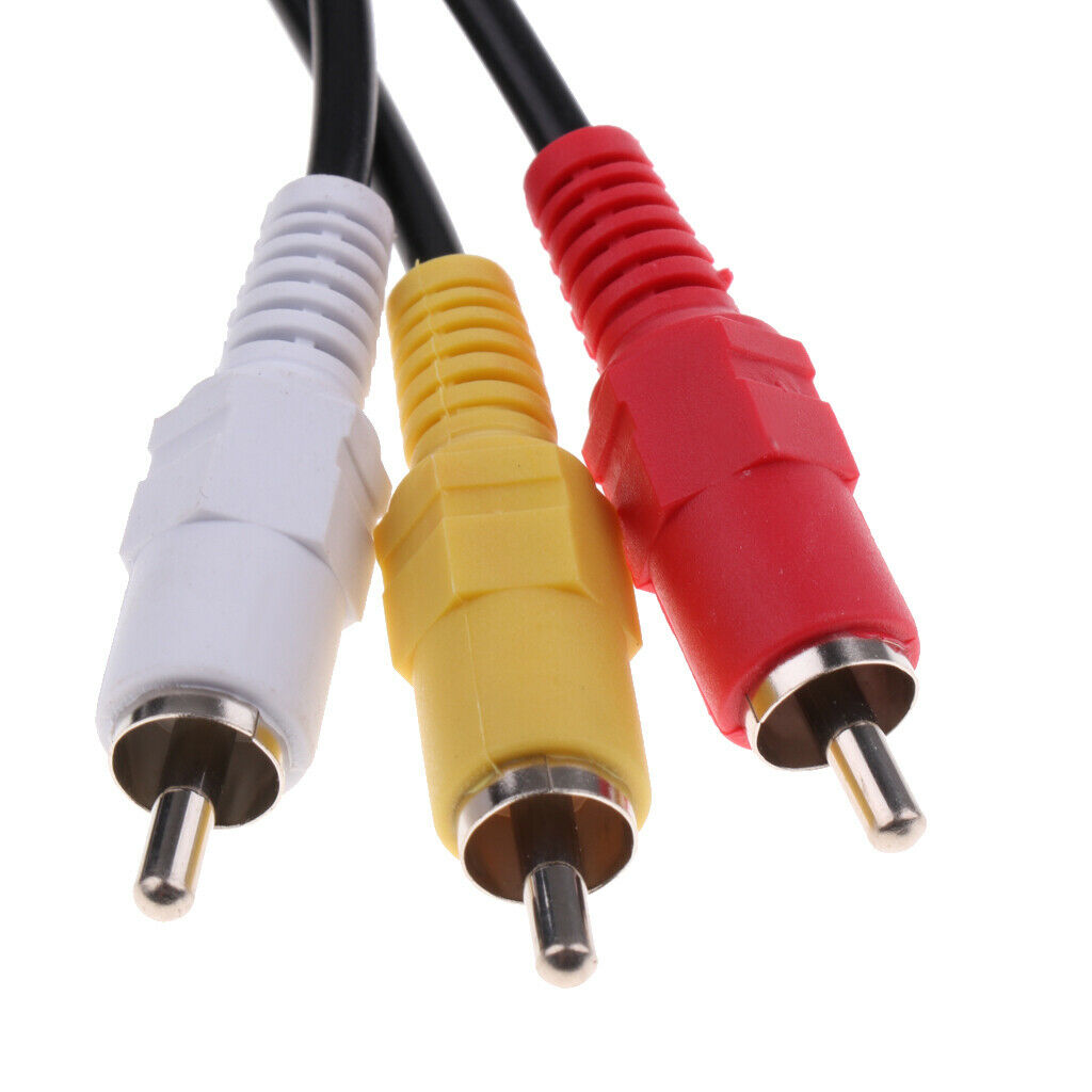 1.5mm USB to Triple RCA Male to USB Male Adapter Cable fit for PC Splitter Cable