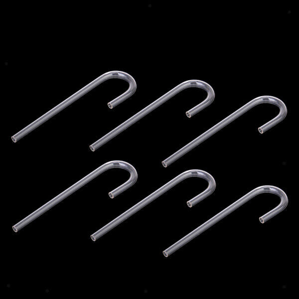 6xAcrylic Pipe U Shape Tube Bend for Aquarium Co2 System Diffuser