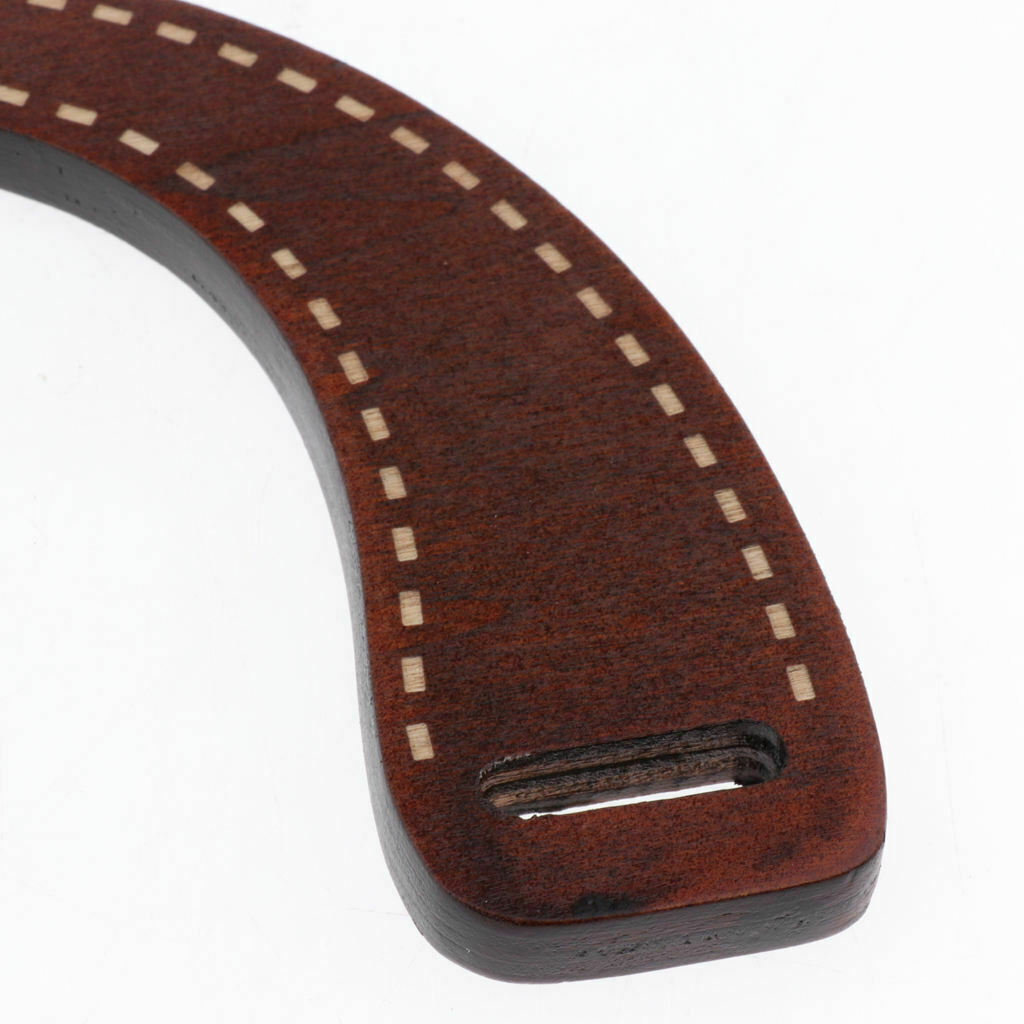 2pack U Shape Wooden Purse Handle Wooden Bag Handle Replacement Handbag Bag