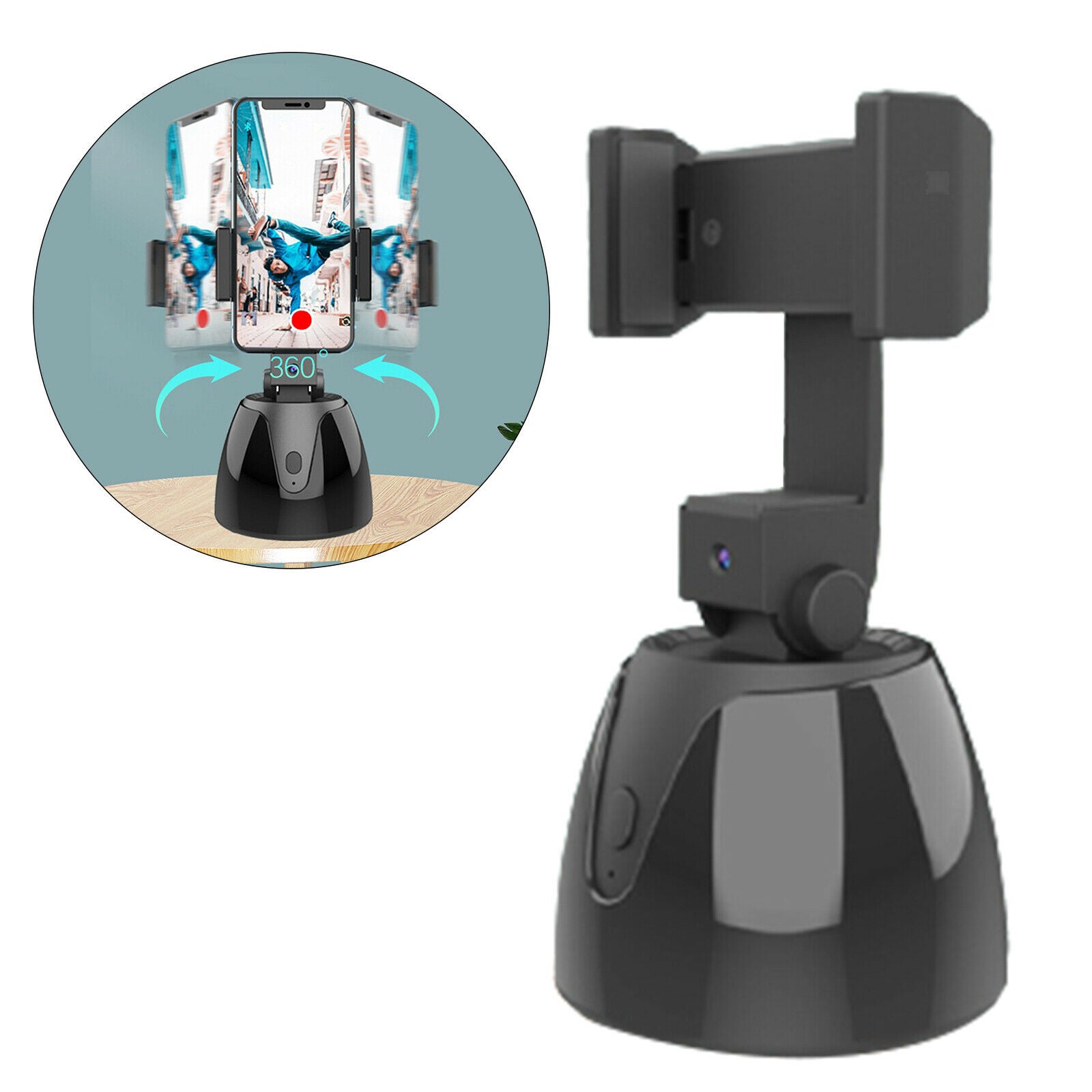 Auto Face Tracking Holder Tripod Stabilizer Live Streaming Video Recording