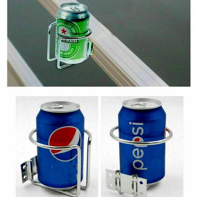 2PCS Stainless Cup Drink Holder Ring Marine Boat Car Truck Camper RV Universal