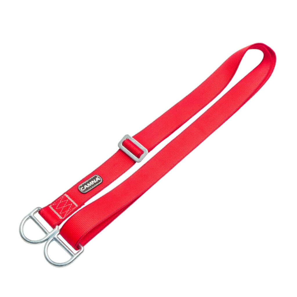 22KN Climbing Rope Friction Saver Wear-resistant Loop Sling Belt Rappelling