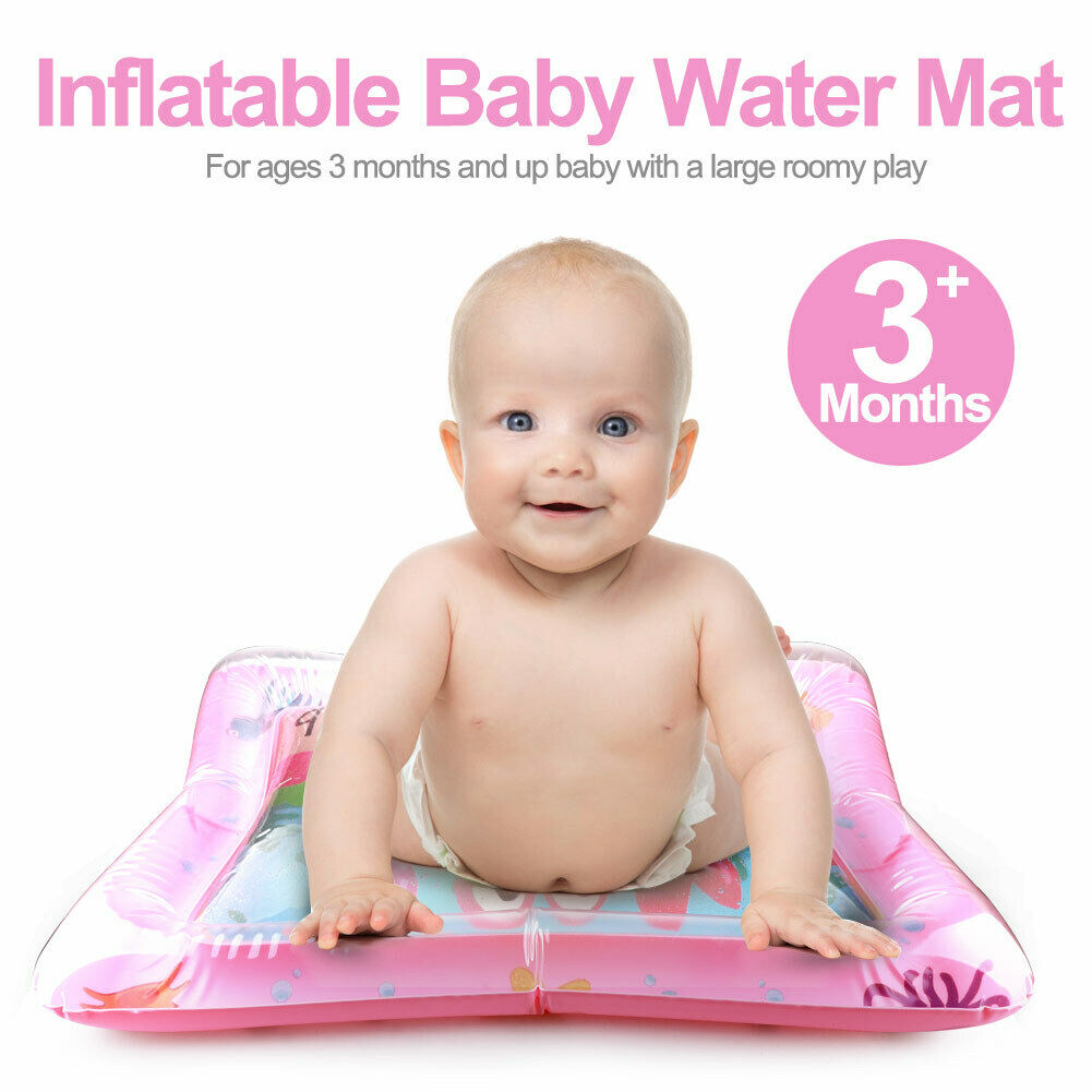 60*50cm Inflatable Baby Water Mat Novelty Play for Kids Children Infants Funny