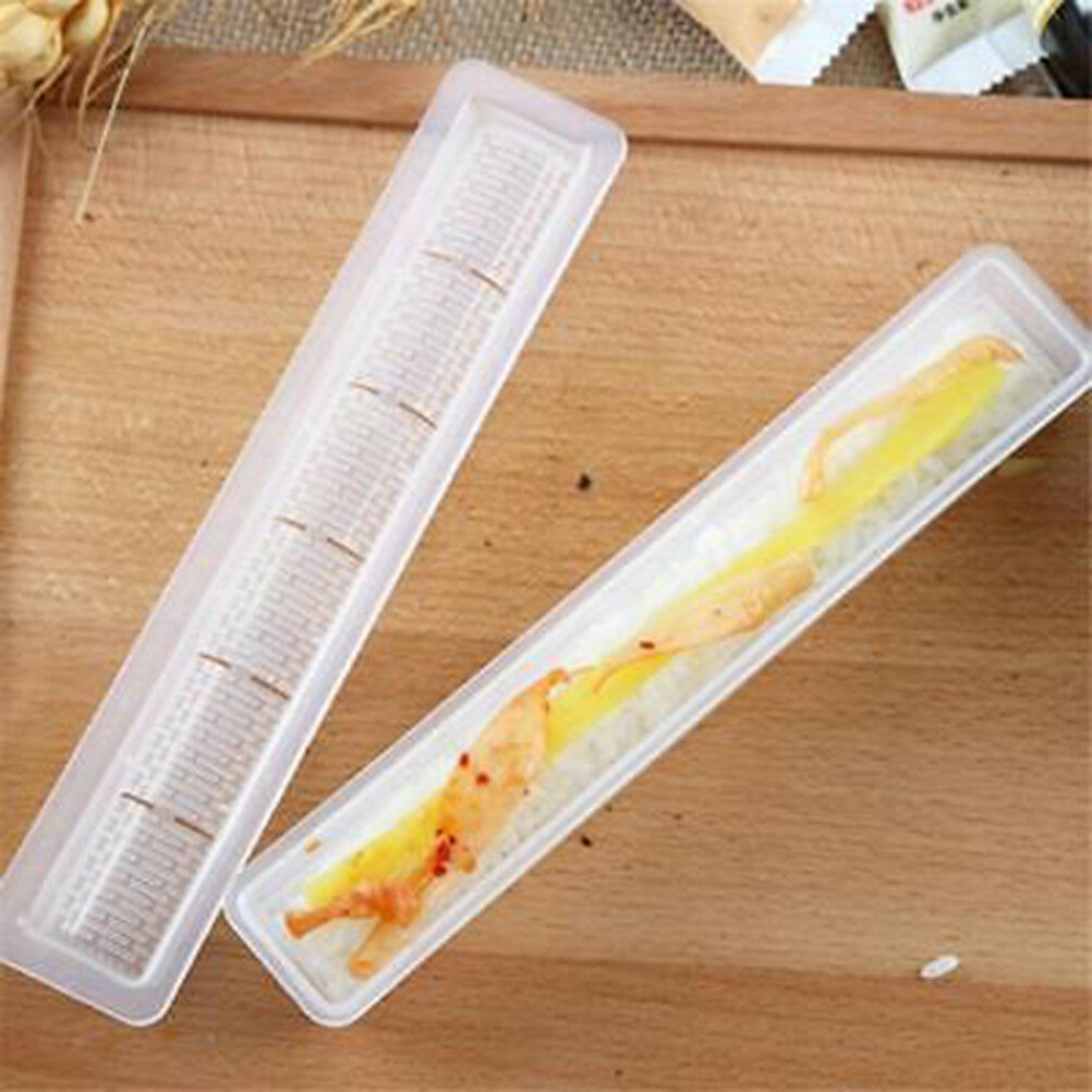 3pcs Sushi Maker Kit Rice Roll Mold Kitchen DIY Easy Chef Mould Roller Too.l8