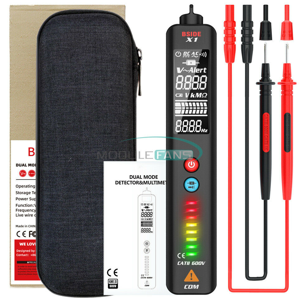 Dual Mode Intelligent Digital Multimeter Electric Pen Voltage Tester Detector