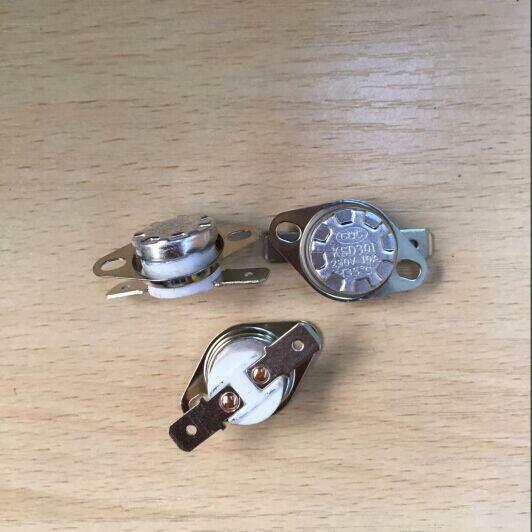 3PCS KSD301 NC 195Celsius Ceramic Temperature Switch Thermostat Controllor 250V