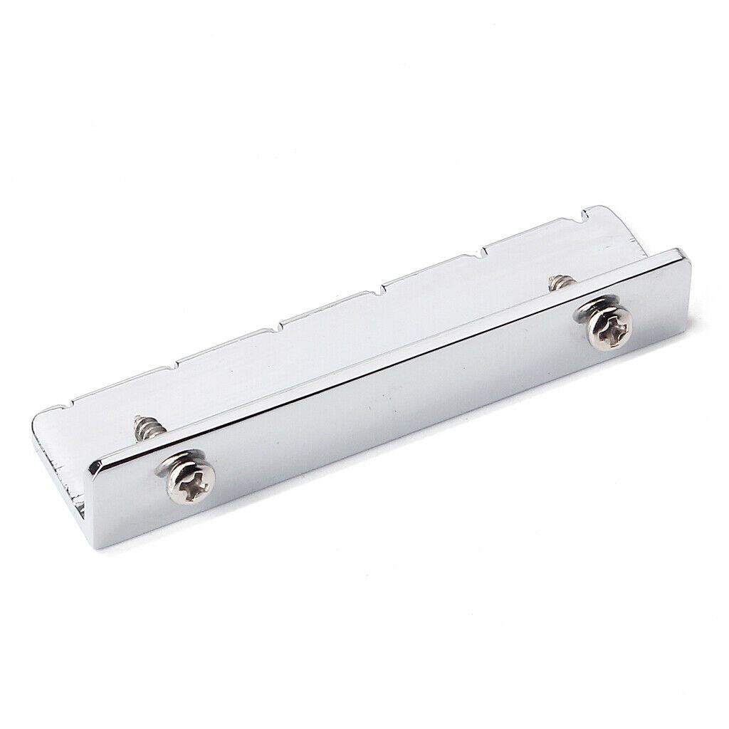 Bridge Stopbar Tailpiece and Screws for Guitar Bass Replacement