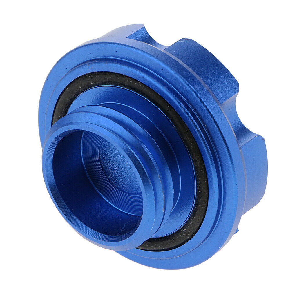 2PCS M32x3.5 Car Engine Fuel Filler Tank   Cover Plug For  Blue+Red