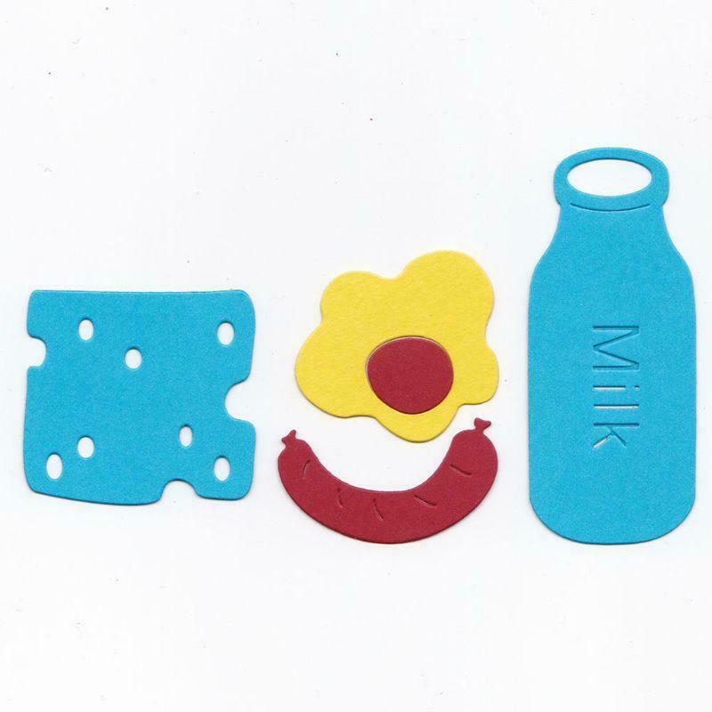 Milk Bottle Metal Cutting Dies Stencil DIY Scrapbooking Album Stamp Paper Card