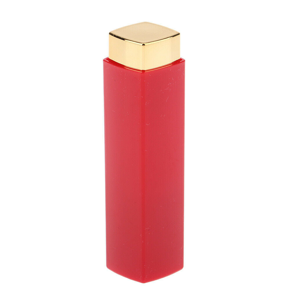 Makeup DIY Empty Lipstick Tube Refillable Lip Gloss Balm Bottle Container Red
