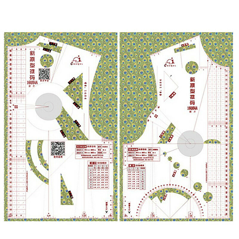 1:1 Fashion Design Ruler Teching Apparel Drawing Templete Garment PrototyperBDA