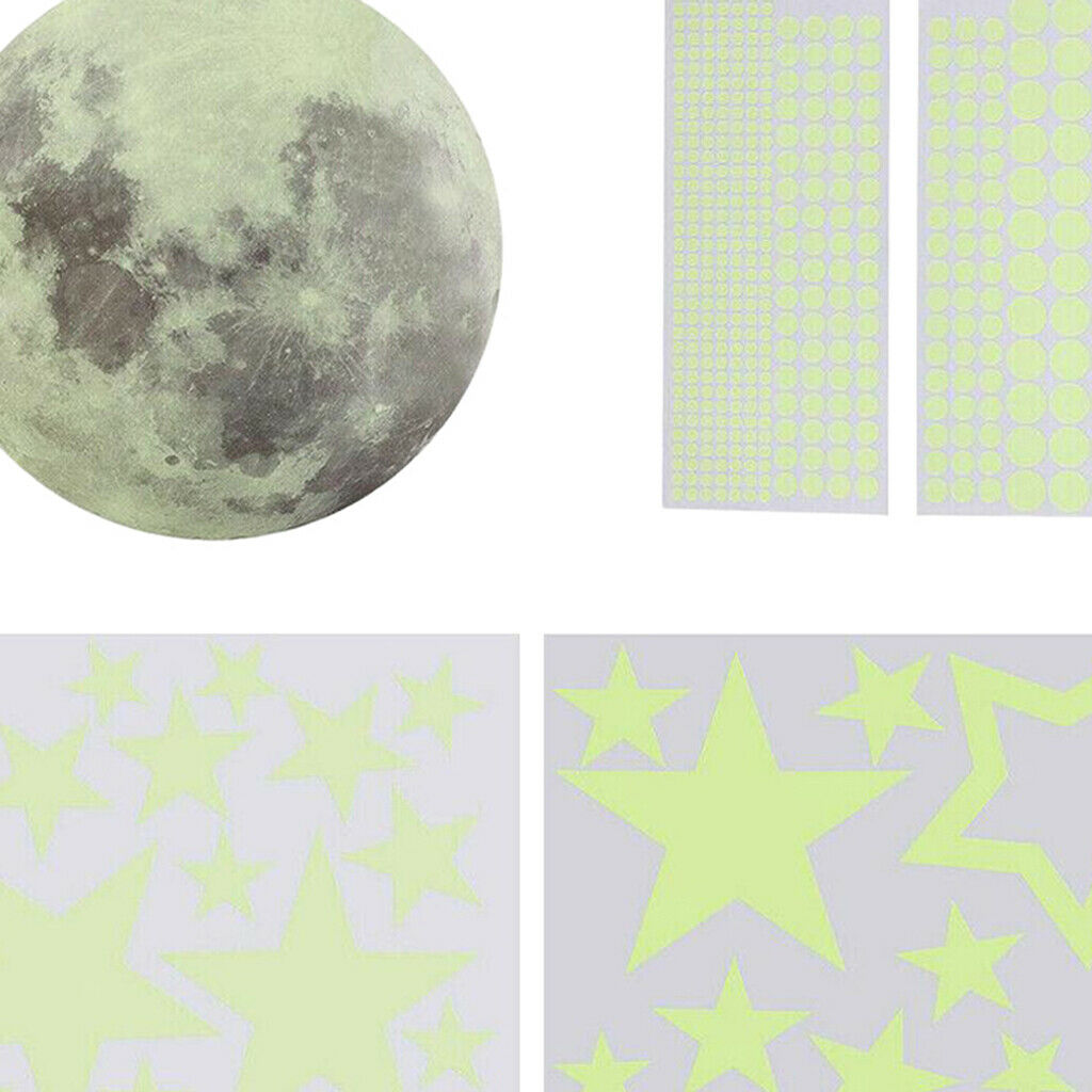 Luminous Wall Stickers for Home Bedroom Wall Art Ceiling Decals Waterproof