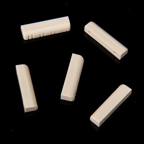Pack of 5 Mandolin Bridge Nut Slotted for Luthiers Supplies