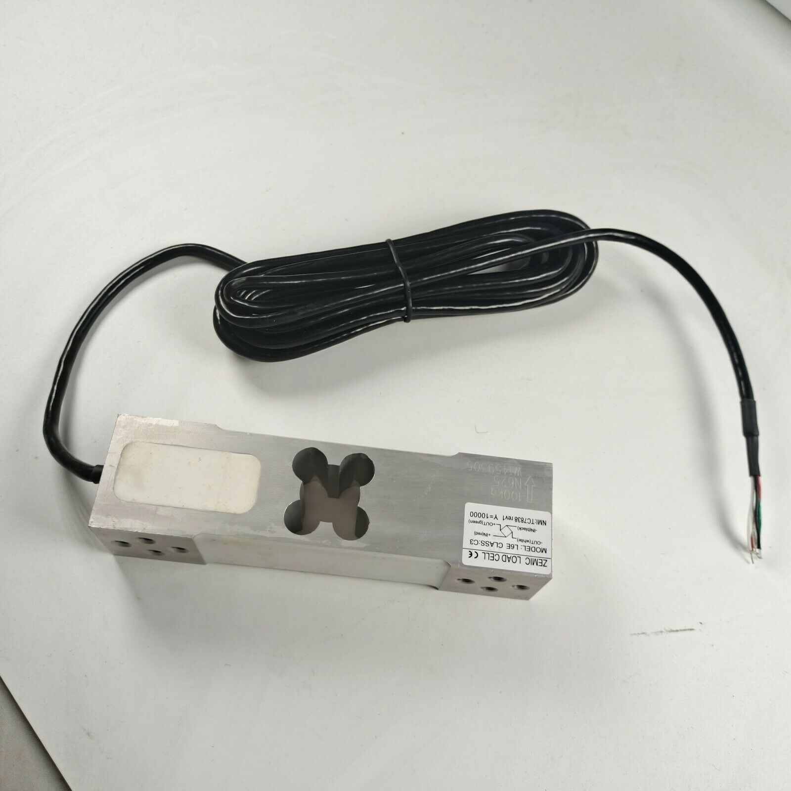 L6E Parallel Beam Load Cell Scale Sensor Weighting Sensor 100KG With Cable