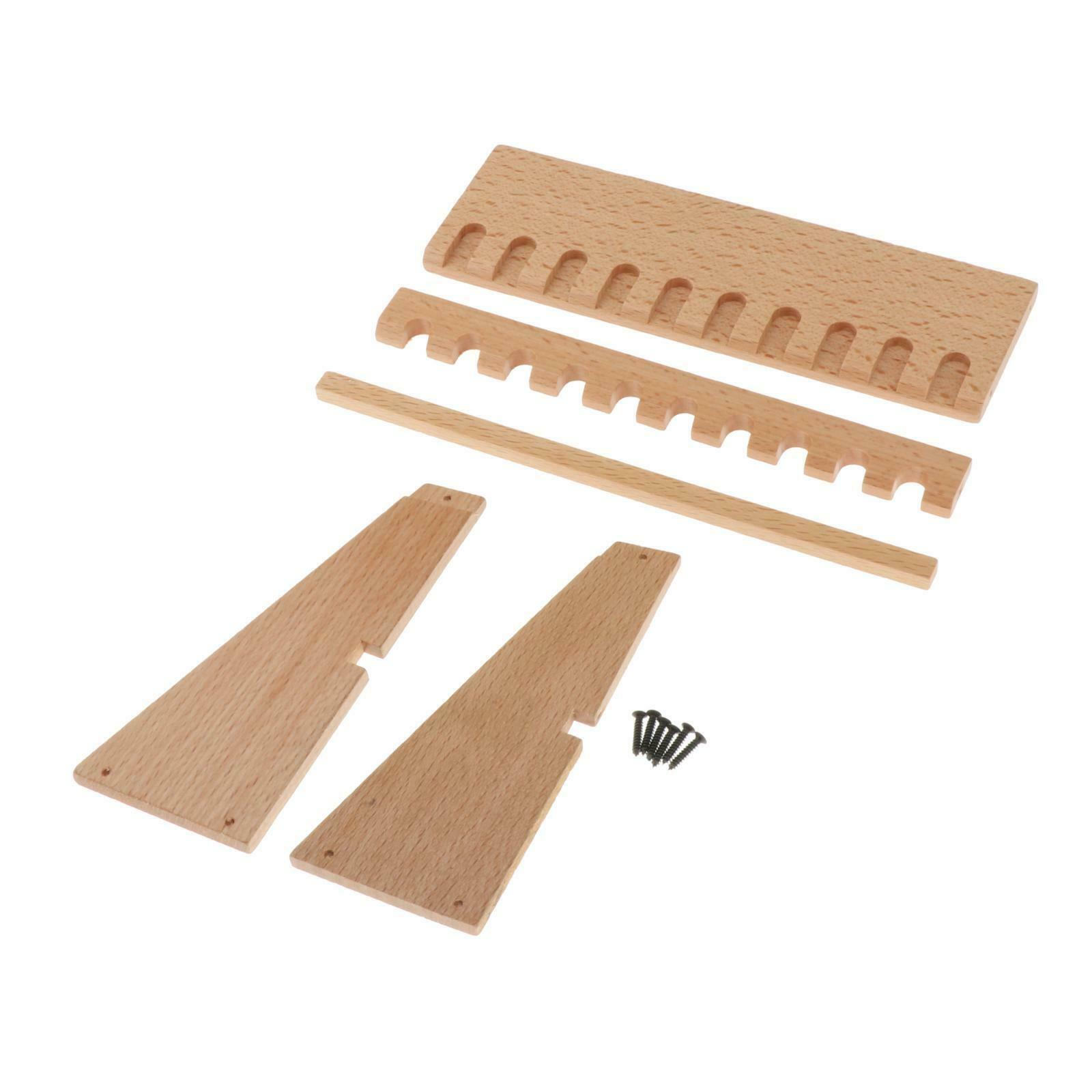 1/6 Wooden  Rack Gun Shelf Stand Display Easy to Assemble Accessories fit for 12