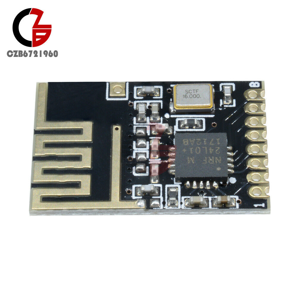 New Mini NRF24L01+ SMD 1.27MM RF wireless transceiver module Small Size