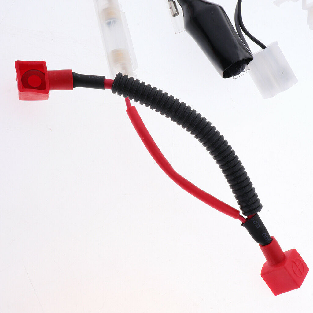 Full Electric Start Engine Wiring Harness Assembly Electrical and Ignition Cable