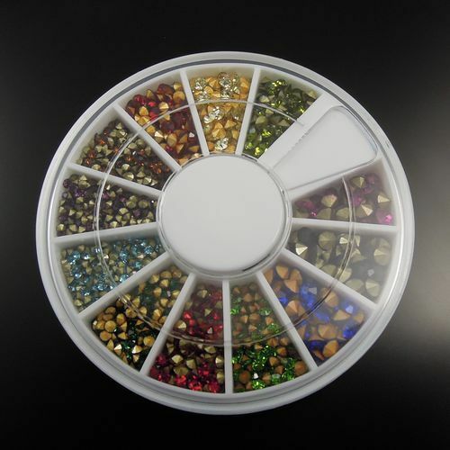 500 pcs Tiny Rhinestones For Crafting Jewelry Making DIY Nail Art Decors 1- 3mm