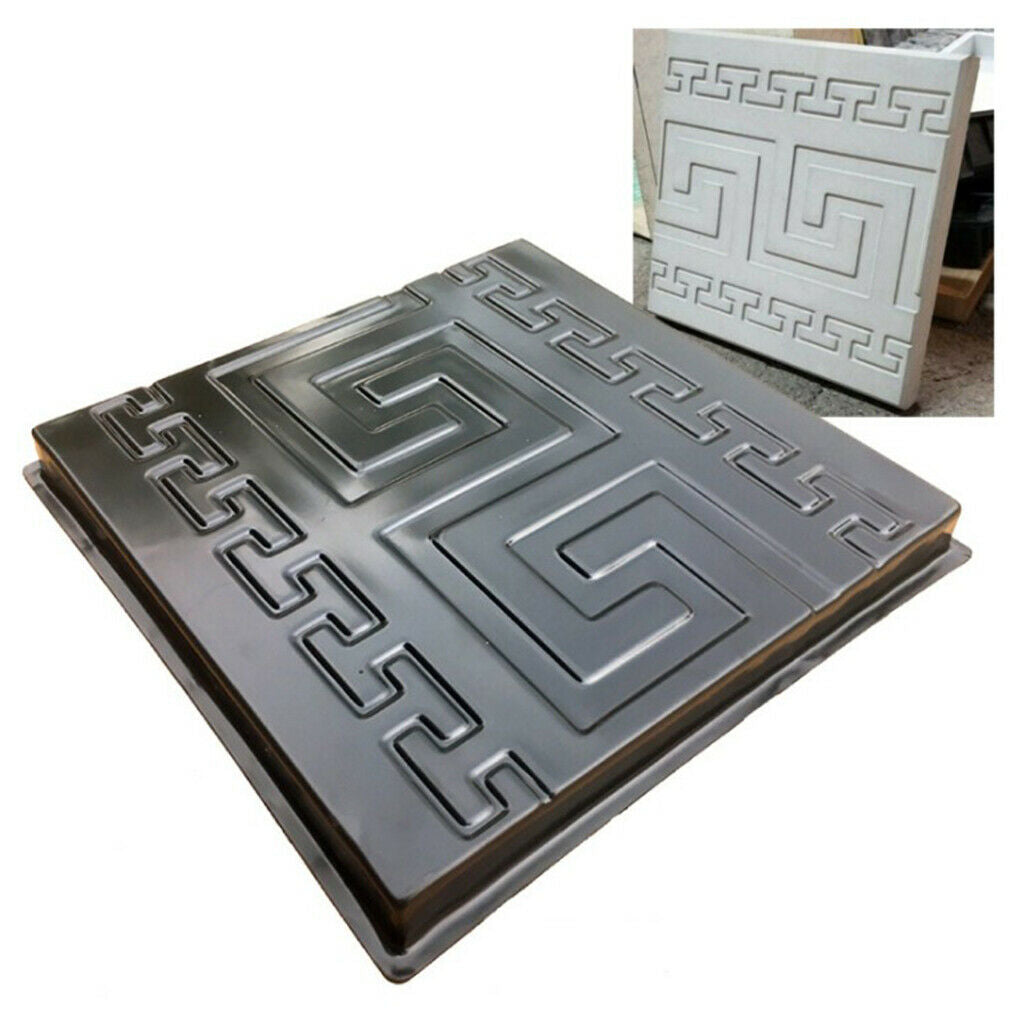 Reusable Pathmate Stone Shape Garden Paving Mold Courtyard Patio Lawn Decoration