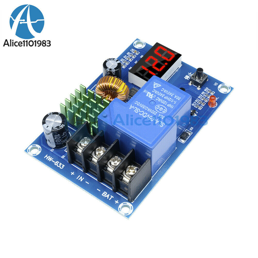 6-60V lead-acid Battery Charging Controller ProtectionSwitch 12V 24V 48V XH-M604