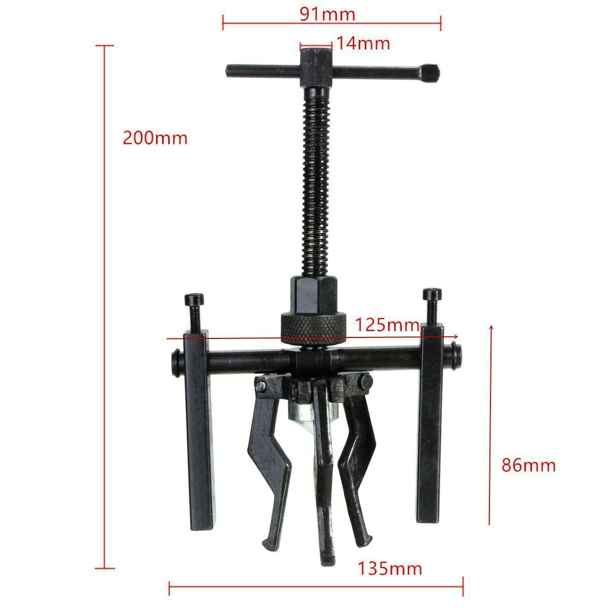 New 3 Jaw Pilot Bearing Puller Bushing Gear Extractor Installation Removing Tool