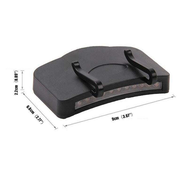 Portable LED Cap Clip Headlamp Hat Brim Mini Head Light Lamp for Outdoor .l8