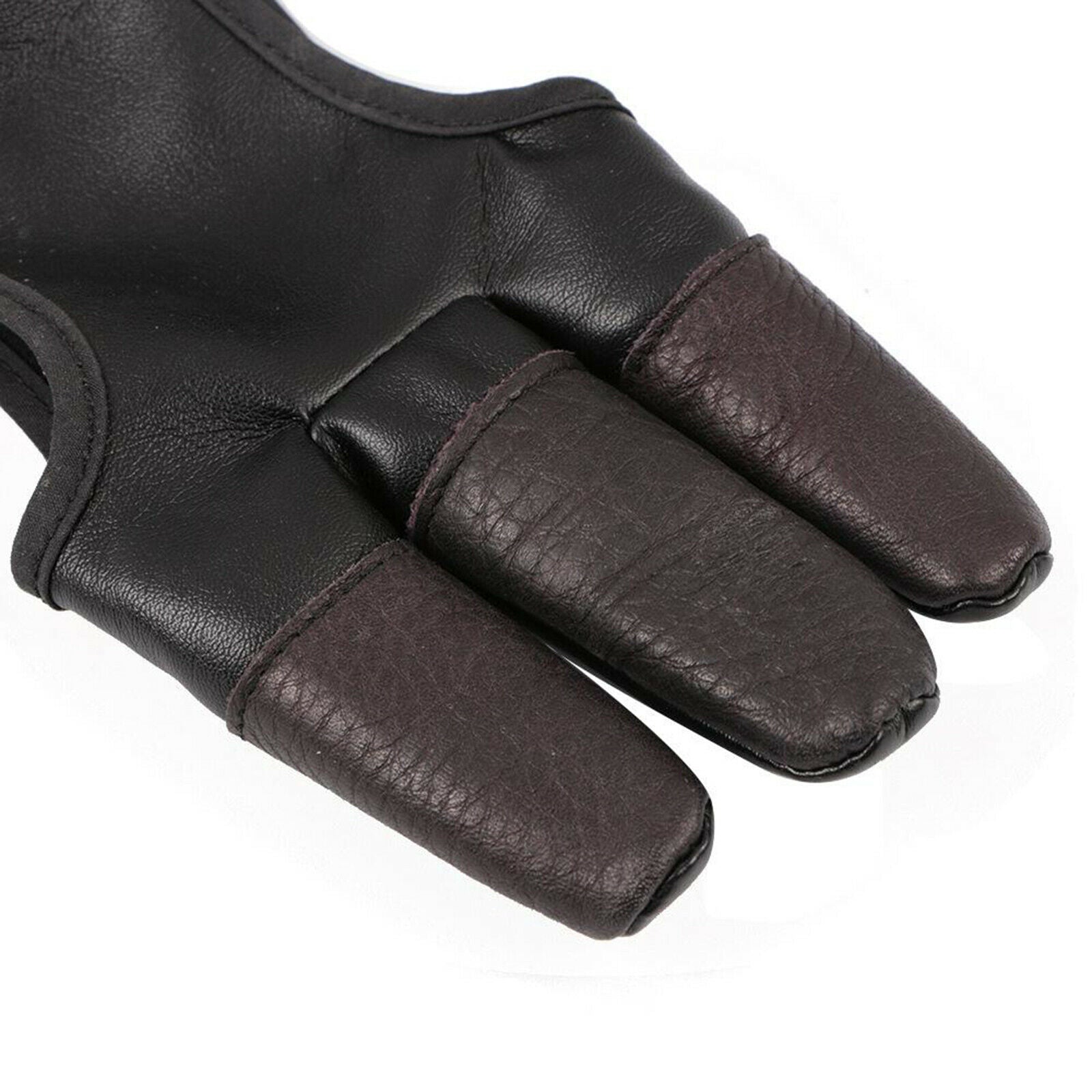 Durable Archery Gloves Compound Bow Fingers Tab Finger Guard Protector