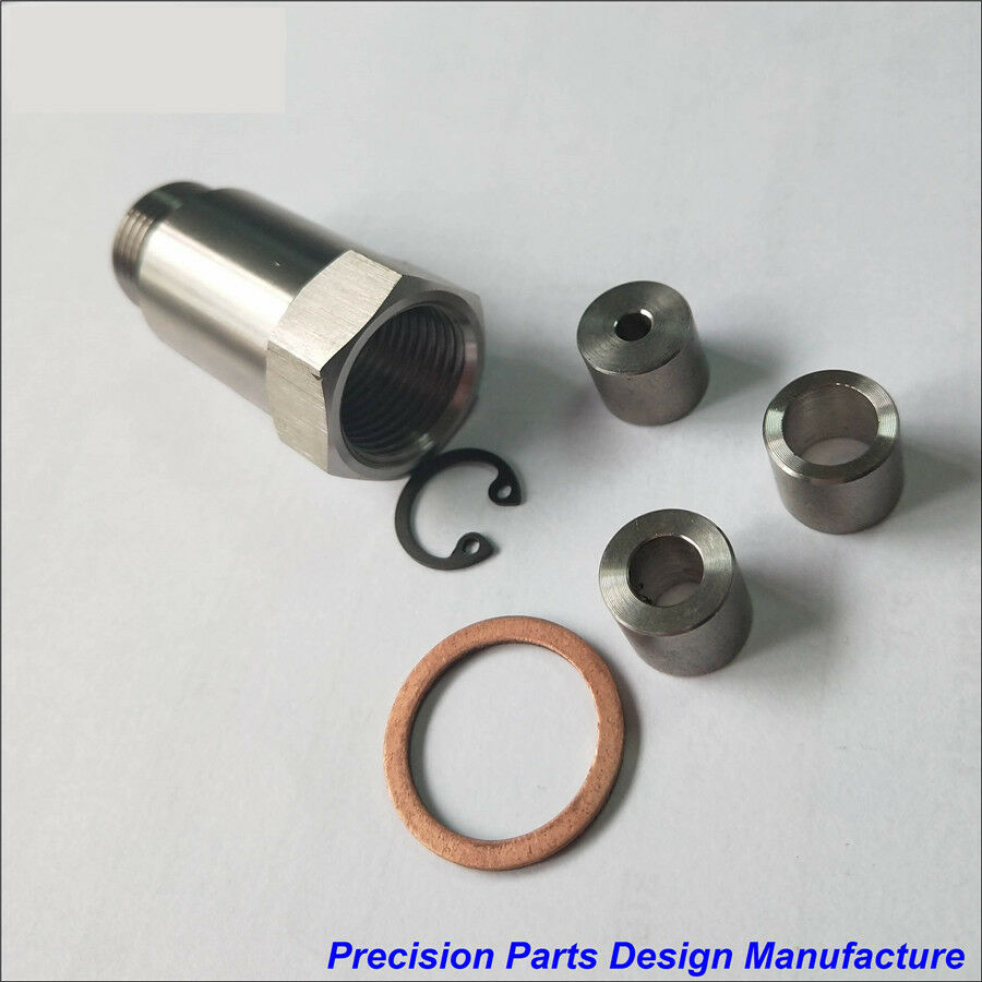 Universal Straight Adjustable o2 Spacer Oxygen Sensor Extension M18x1.5 CEL Fix
