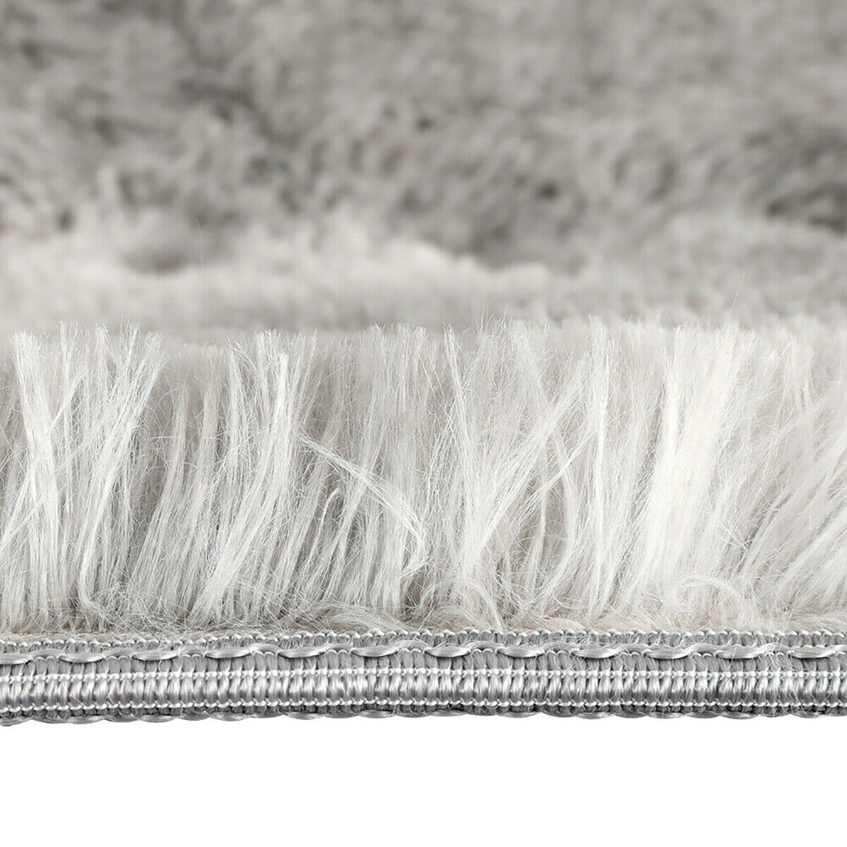 90x60CM Fluffy Rug Anti Slip SHAGGY RUG Soft Mat Floor Living Room Bedroom