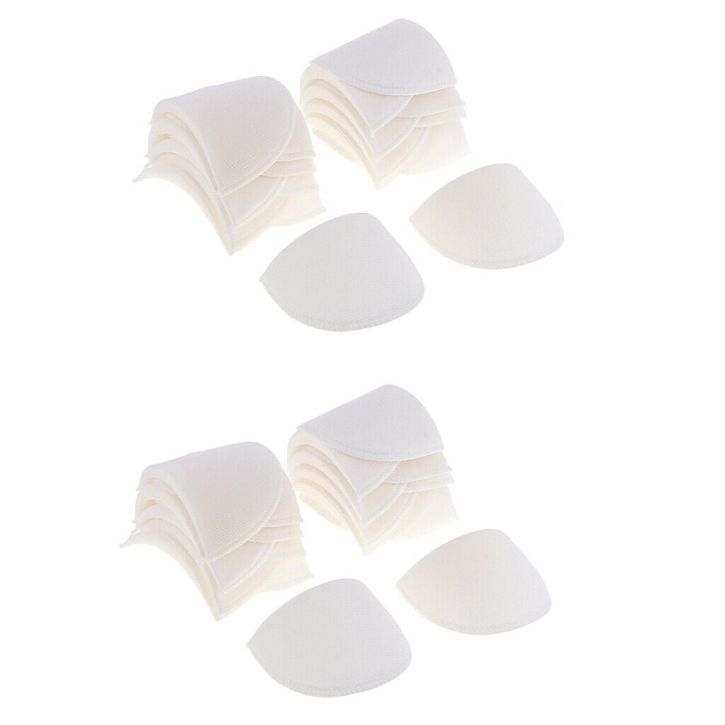 DIY 12 Pairs White Sponge Shoulder Pads For