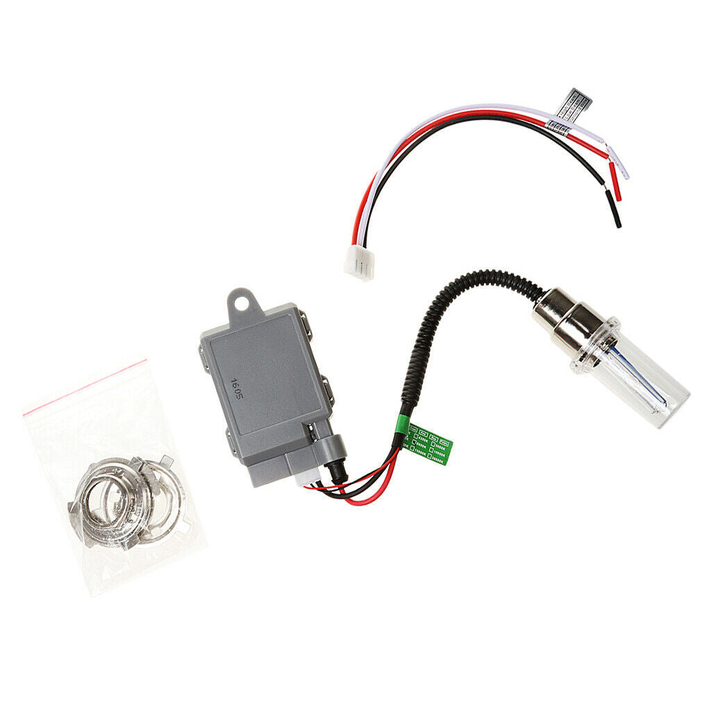 Dc 12v 35w H6 Motorcycle Hidden Headlight Ballast Kit Hi / Lo Bi-xenon
