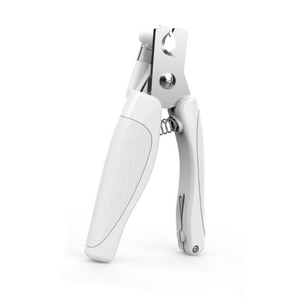 LED Pet Nail Toe Clippers Professional Dog Cat Trimmer Safety Guard Nail File