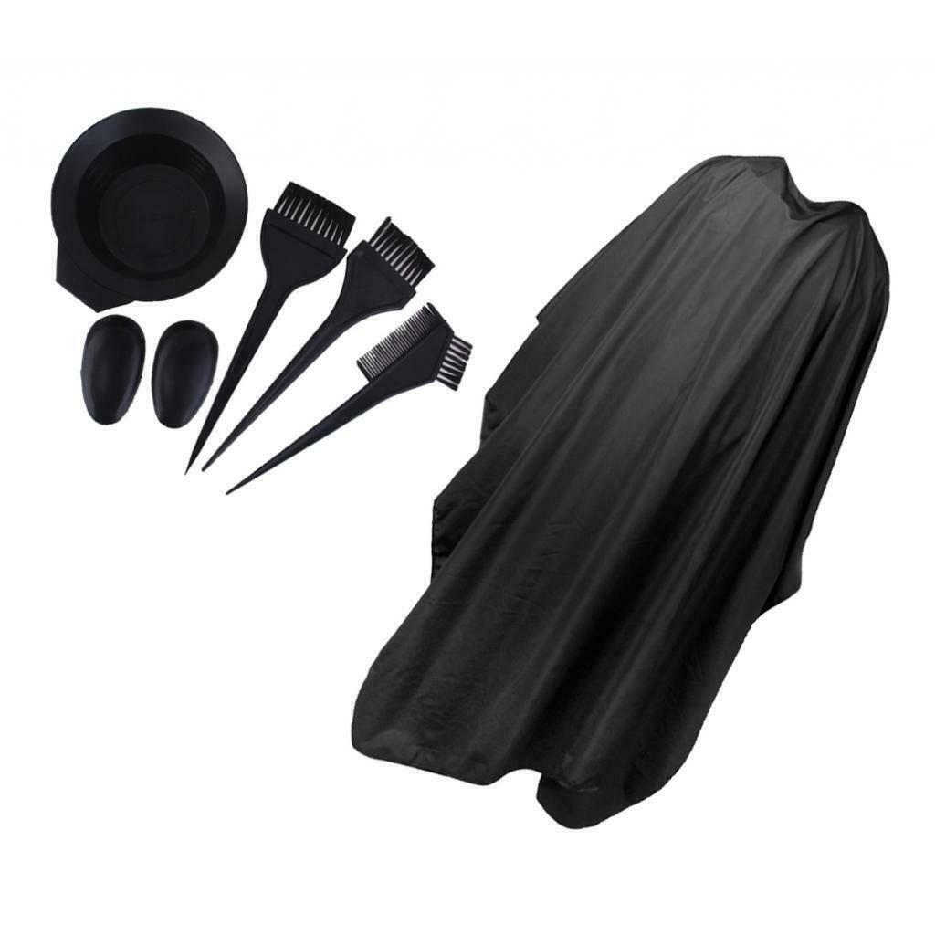 Hair Tint Coloring Brush Kit Comb Bowl Cape Salon Beauty Colouring Tool