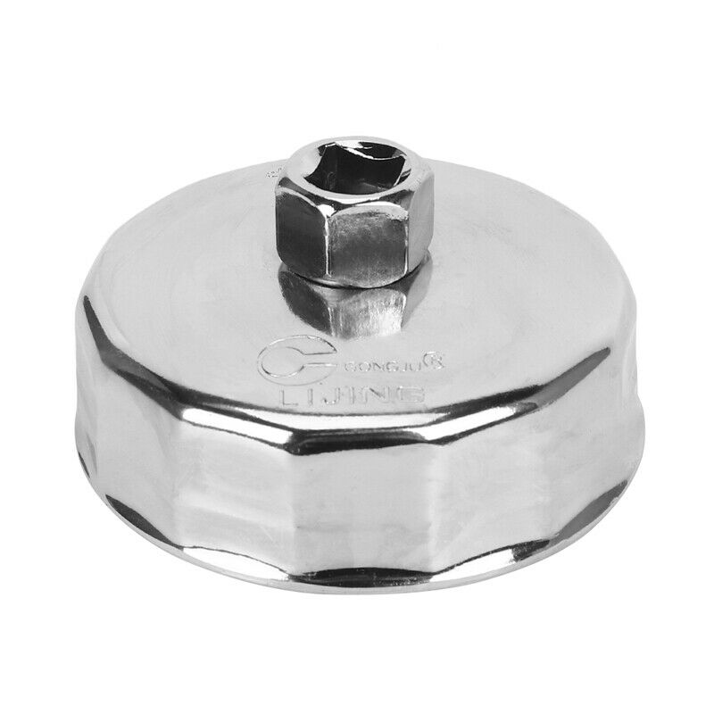84mm 14 Flutes Oil Filter Cap Wrench Socket Cup Tool for Vehicle Car L2N7N7