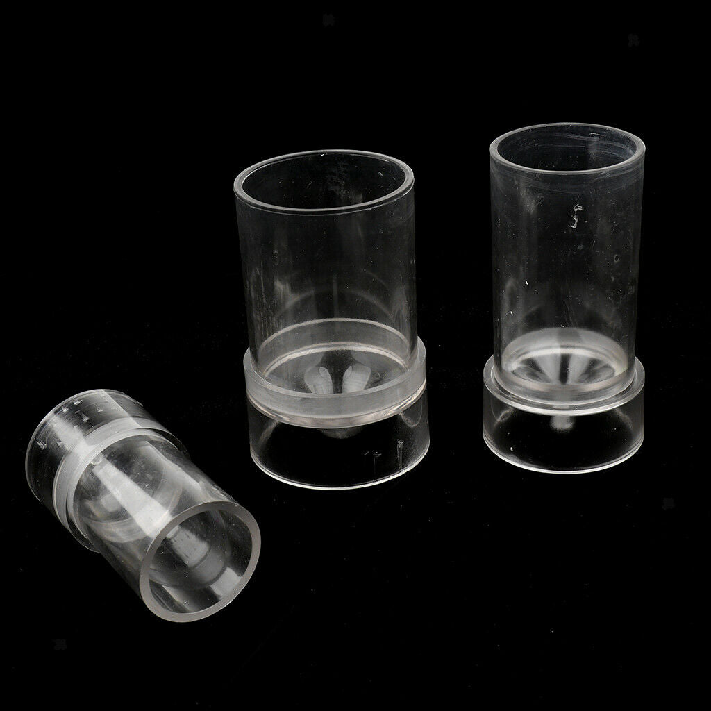 3 Piece Mixed Size Round Plastic Soap Candle Molds Column Soap Making Supplies