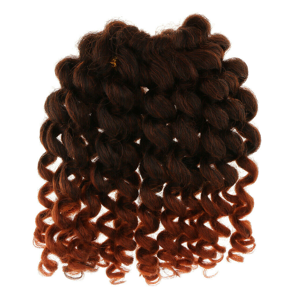 10" Wand Curl Braid Synthetic Braiding Hair Extensions 20 Strands / Pack #3