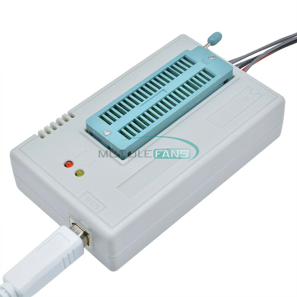 TL866II Plus Programmer USB EPROM FLASH BIOS 7 Adapter Socket Extractor TL866