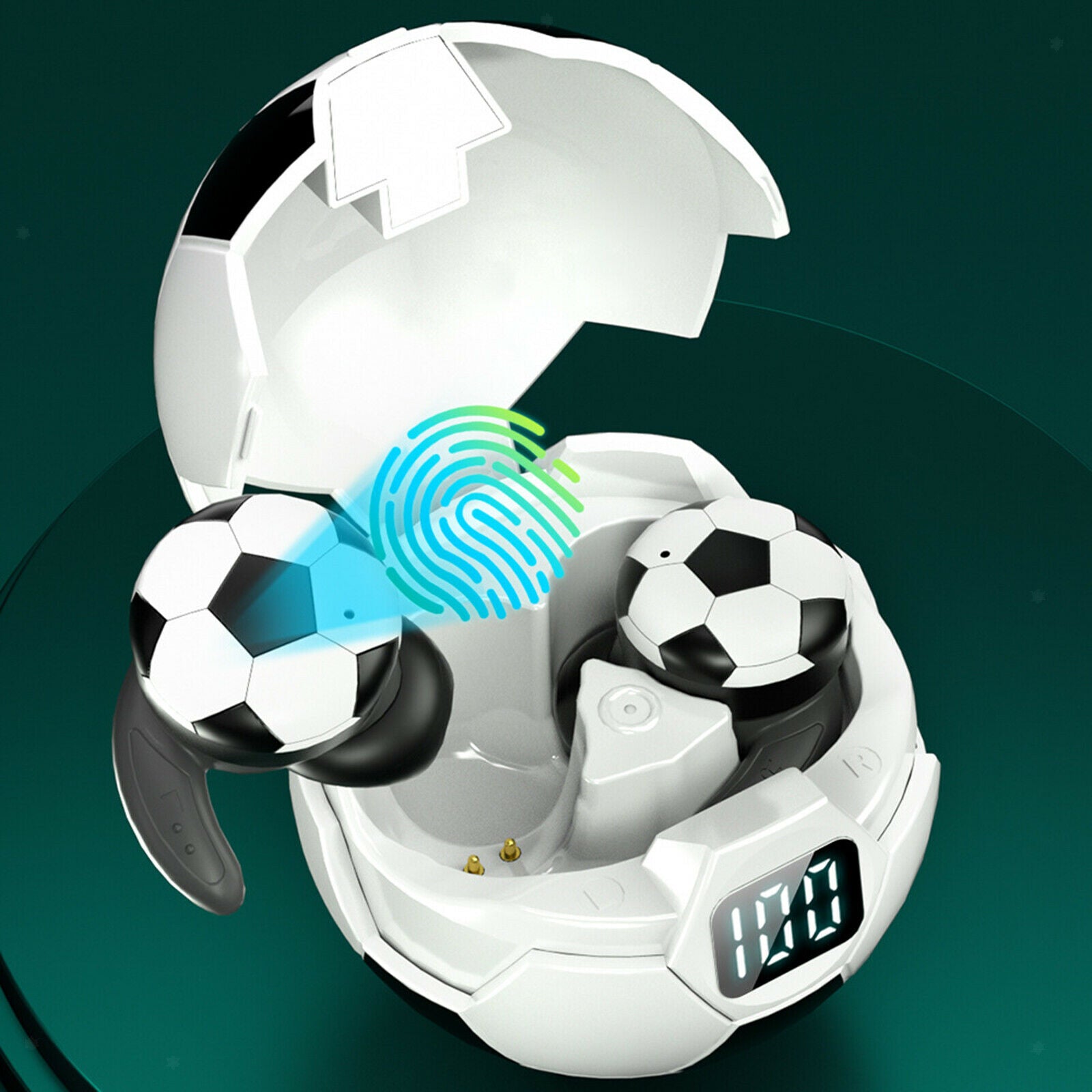 2021 AQ009 Football TWS Wireless Earphone Earbuds Sports Stereo Headphones