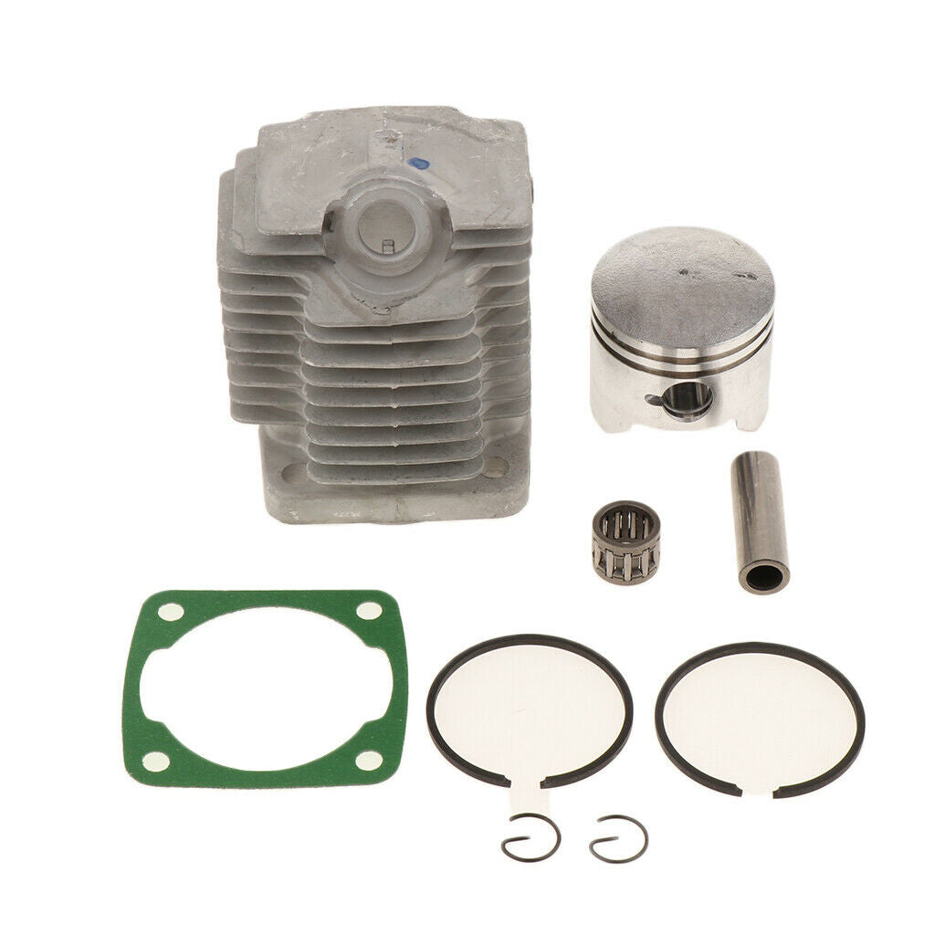 Universal 44mm Cylinder 12mm Piston Kit w/ Ring Pin for 49cc 2 Stroke Engine