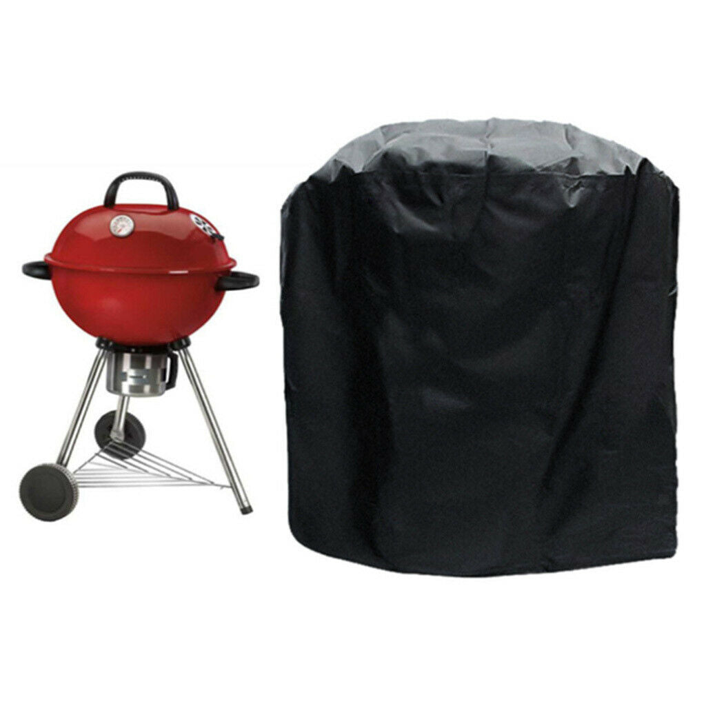 Heavy Duty BBQ Cover All-Weather Protection Barbecue Cover Black Square XL