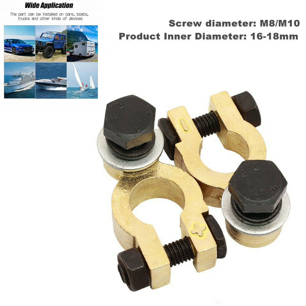 16-18mm Battery Terminal Connector Positive Negative for Car Marine Camper Truck