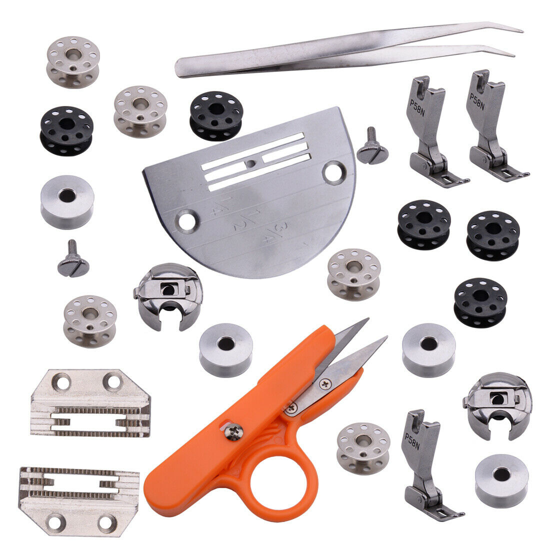 1kit 27x Regular Spare Parts Fit for Consew 30 98 99 102 103 105 210 217 218
