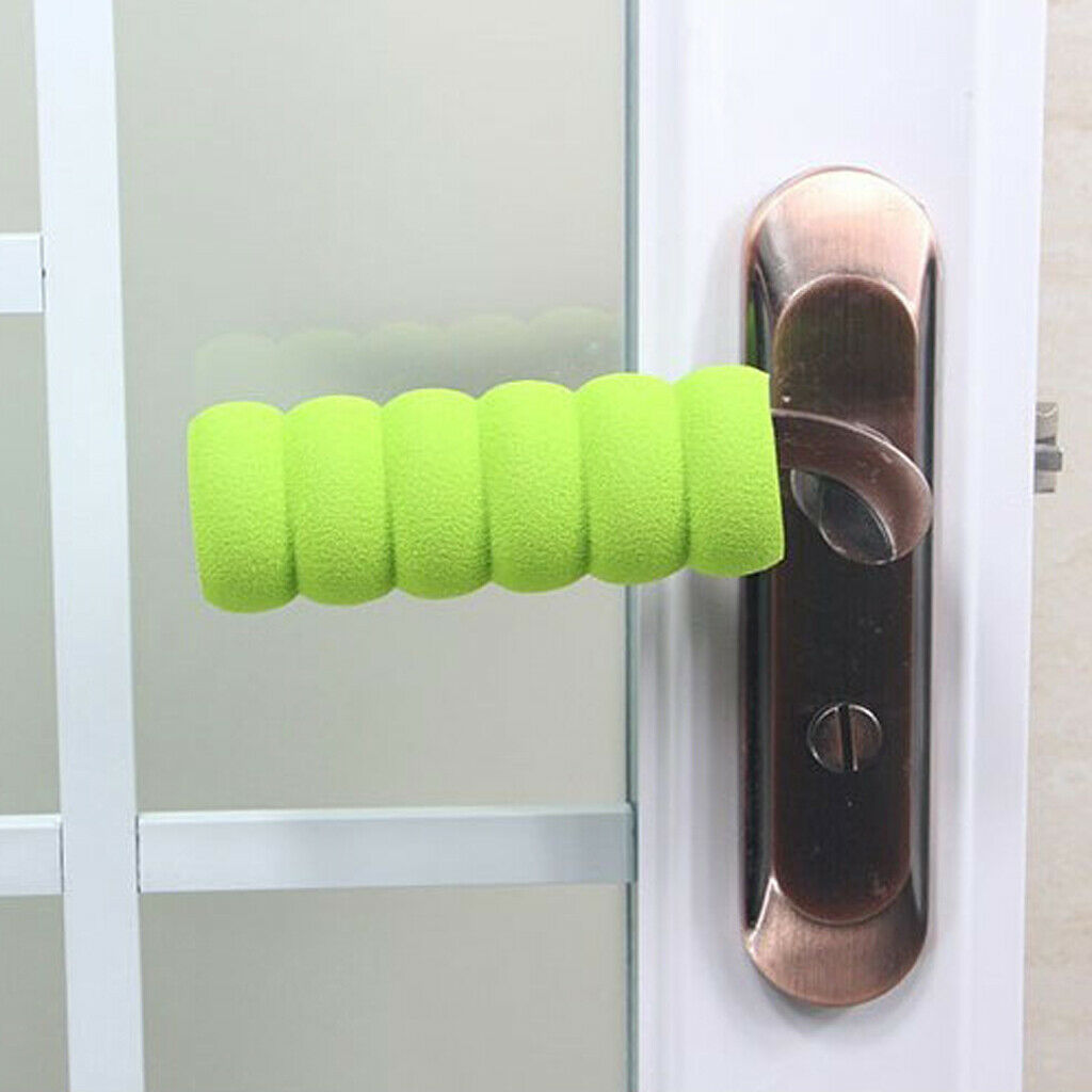 Foam Door Handle Cover Anti-collision Door Knob Hose Face Shield Clear